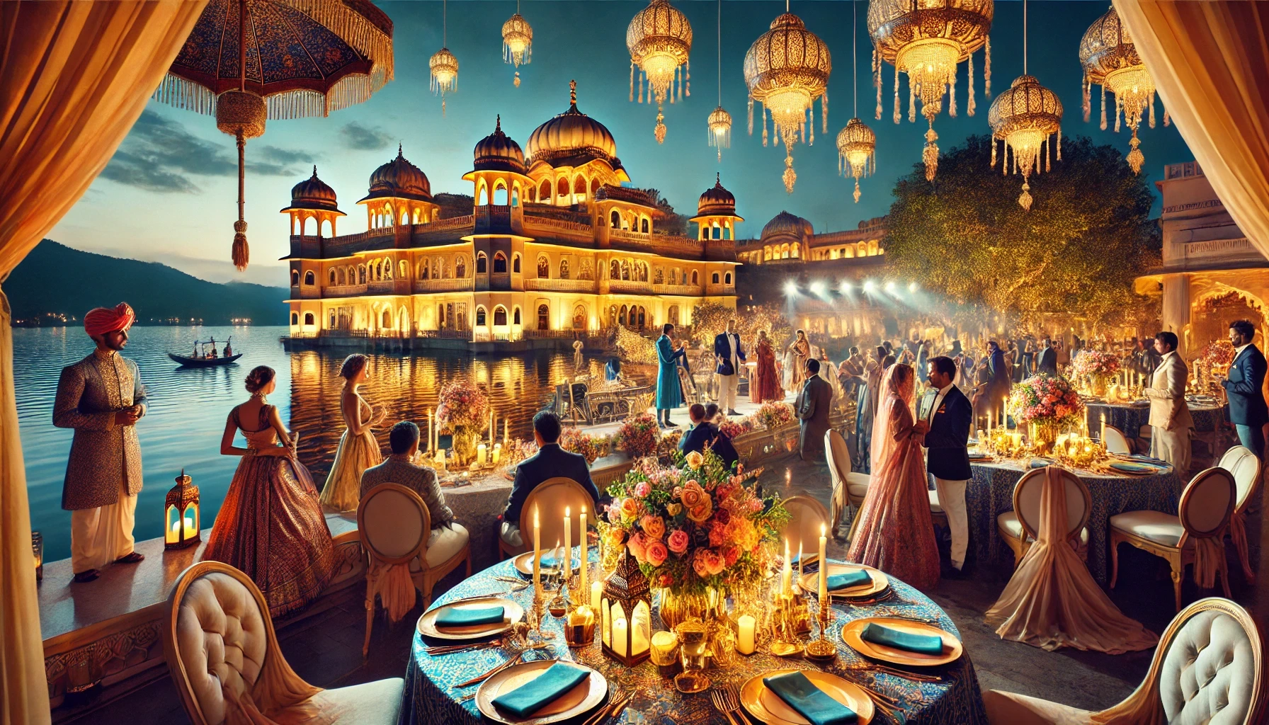 Jagmandir Island Palace Party