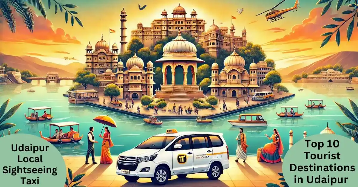 Top 10 Tourist Spots in Udaipur to Explore with a Local Sightseeing Taxi