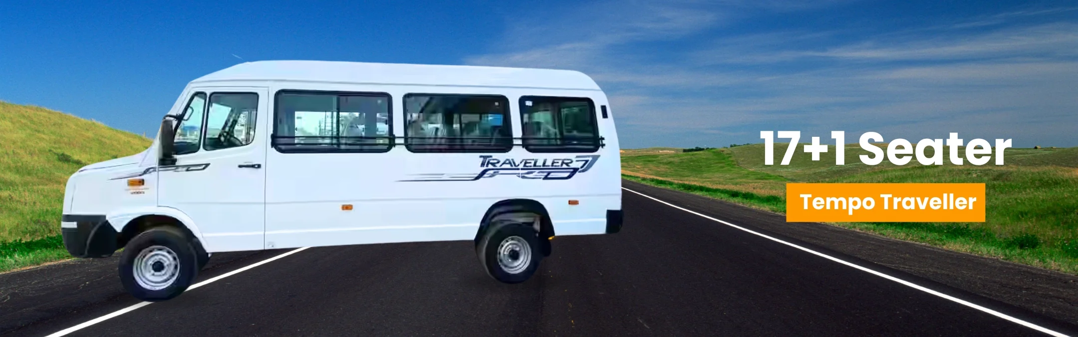 17 Seater Tempo Traveller Udaipur